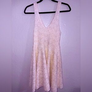 XS cream & gold glitter dress chain